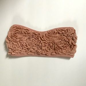 American Apparel 3D Floral Bandeau Top - Discontinued!
